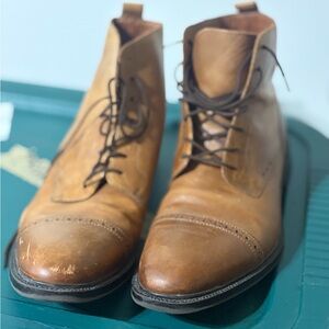 Stafford  Men's Tan Leather Boots